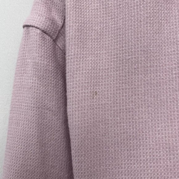 UNTUCKit Men's Button Front Flannel Shirt Mauve Pink Wrinkle Free Cotton XXL guc - Picture 7 of 10